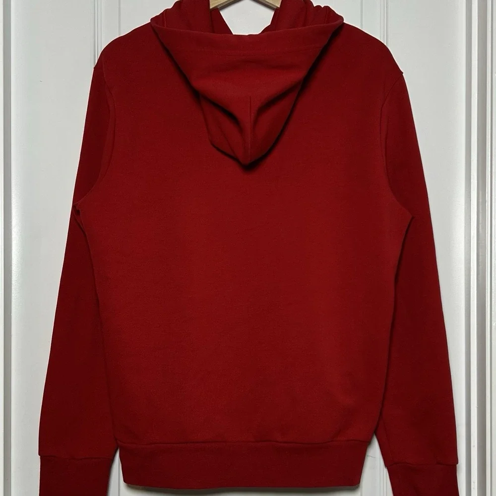 Polo Ralph Lauren Red Alpine World Cup Racing USA Embroidered Graphic Hoodie